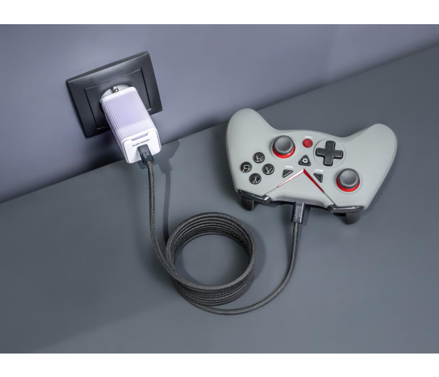 Silver Monkey Ładowarka sieciowa GaN 65W 2x USB-C Purple - 1266245 - zdjęcie 7